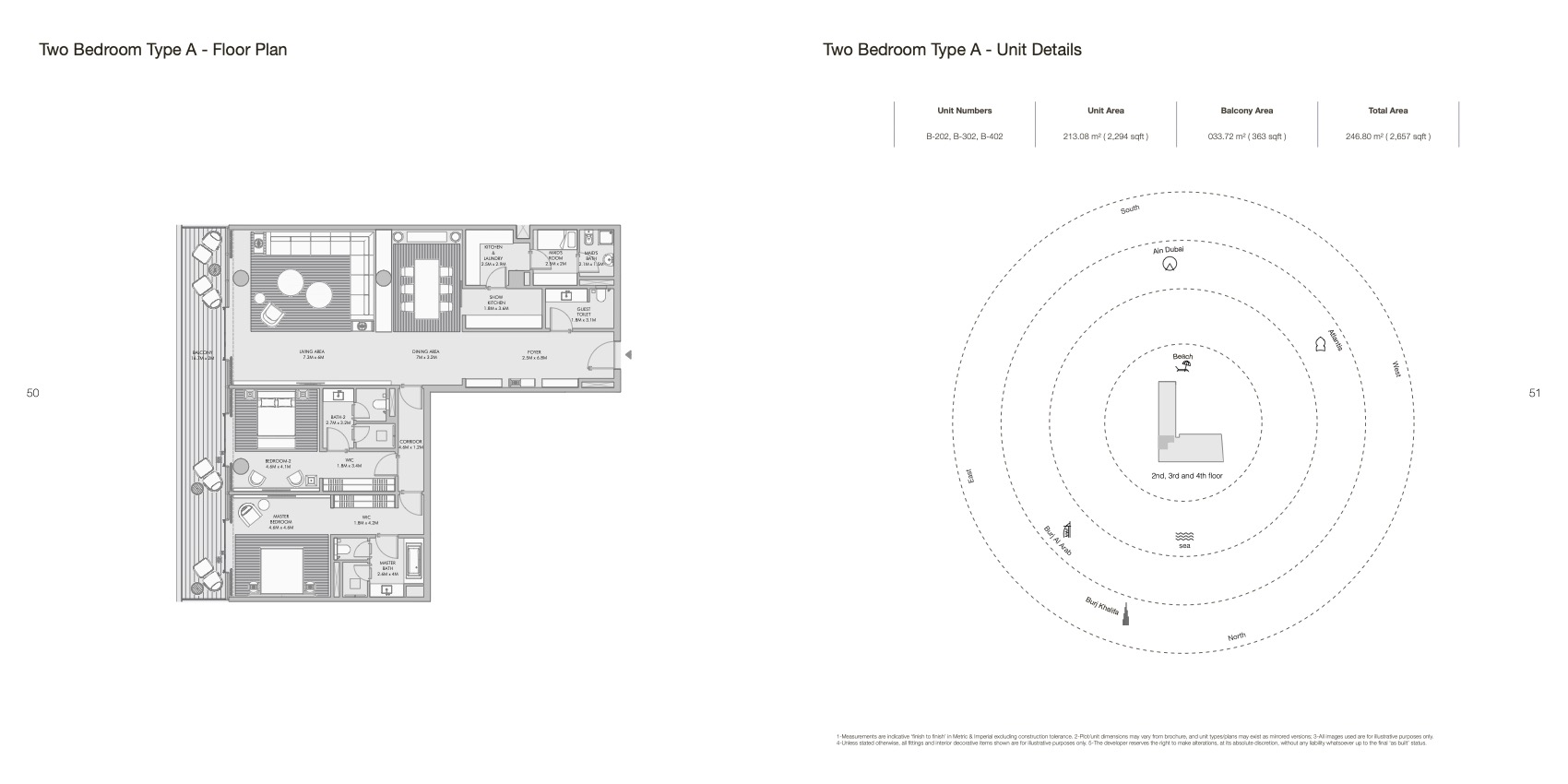 Armani Beach Residence-2Bed