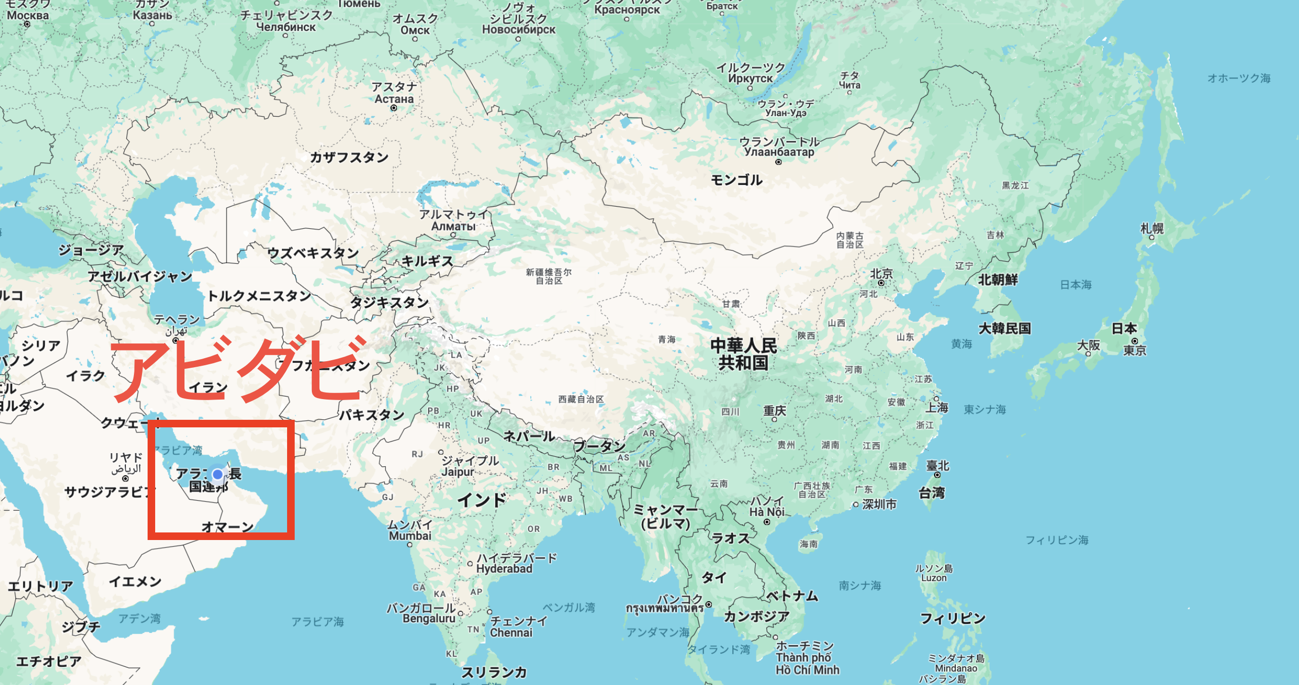 地図から見る】アブダビってどこ？有名な観光地や中心地を紹介 | 【公式】バイテックス(BITEX)