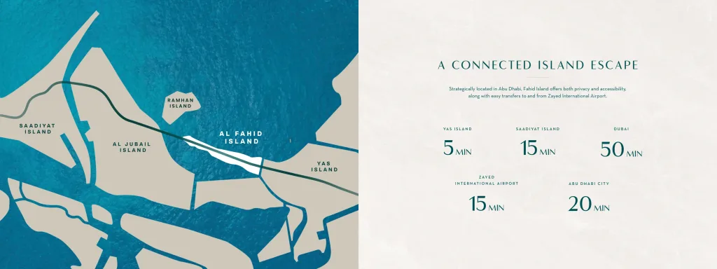 ファヒド島(Fahid Island)からのアクセス