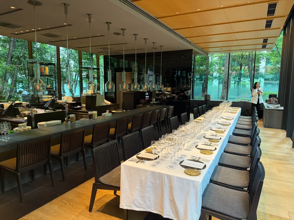 アマン東京での夕食会